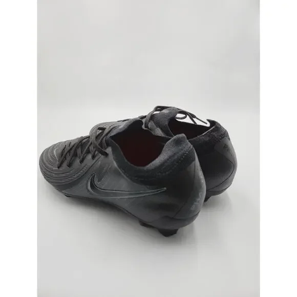Mens 6 Nike Soccer Cleats Phantom GX 2 Pro FG Womens 7.5 Triple Black FJ2563-002